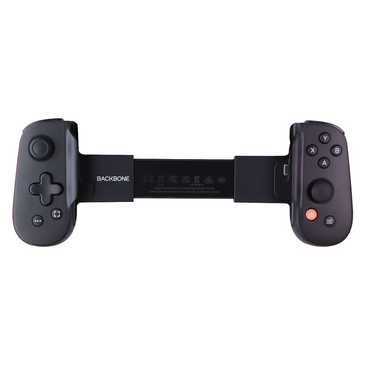 BACKBONE One Mobile Controller for Android/iOS (USB-C) - Standard/Black (Gen 2) Gaming/Console - Controllers & Attachments BACKBONE - Simple Cell Bulk Wholesale Pricing - USA Seller
