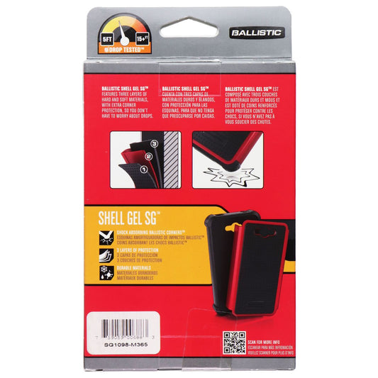 Ballistic Shell Gel SG Case for LG Nexus 4 - Black / Hot Pink