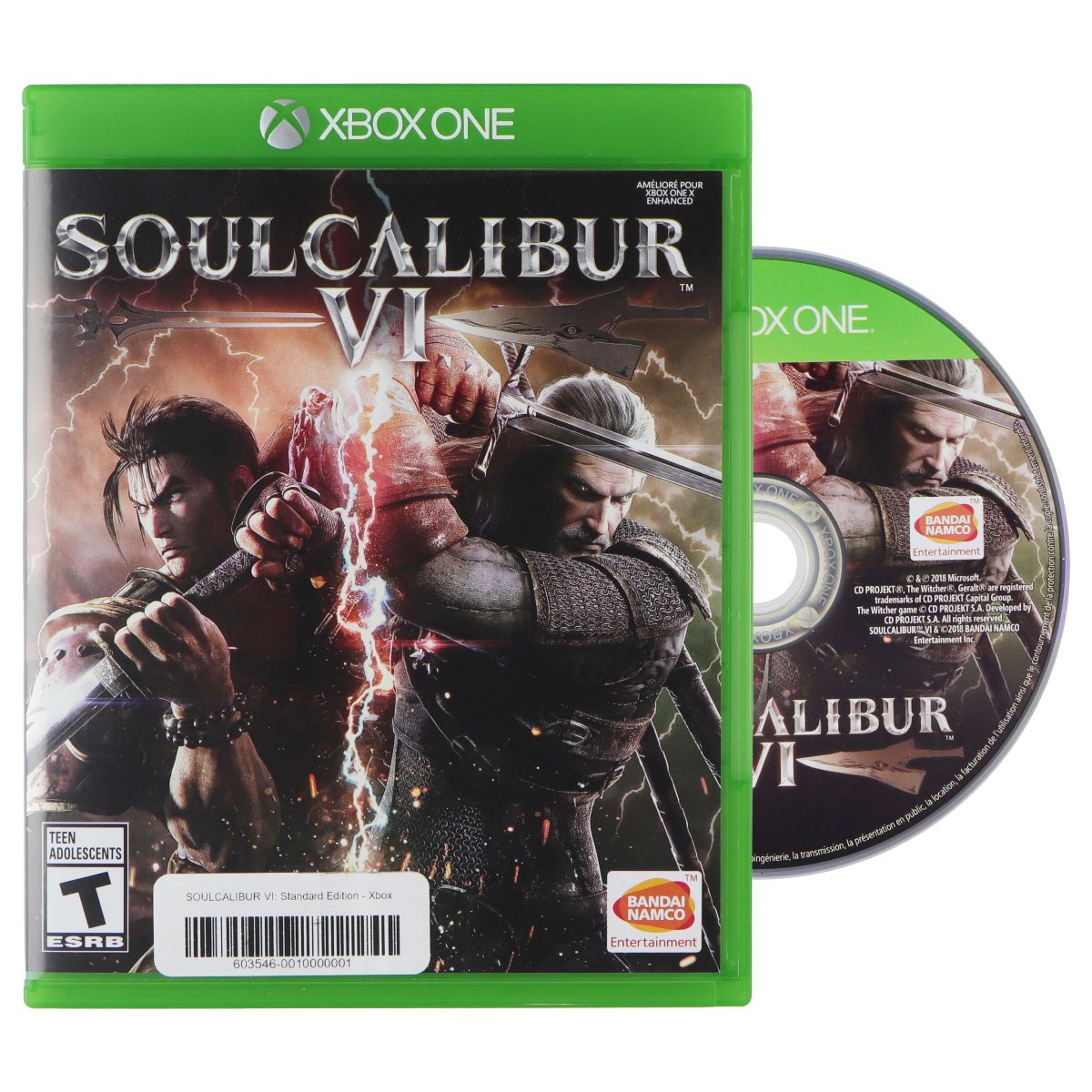 SOULCALIBUR VI: Standard Edition for Xbox One Gaming/Console - Video Games Bandai Namco - Simple Cell Bulk Wholesale Pricing - USA Seller