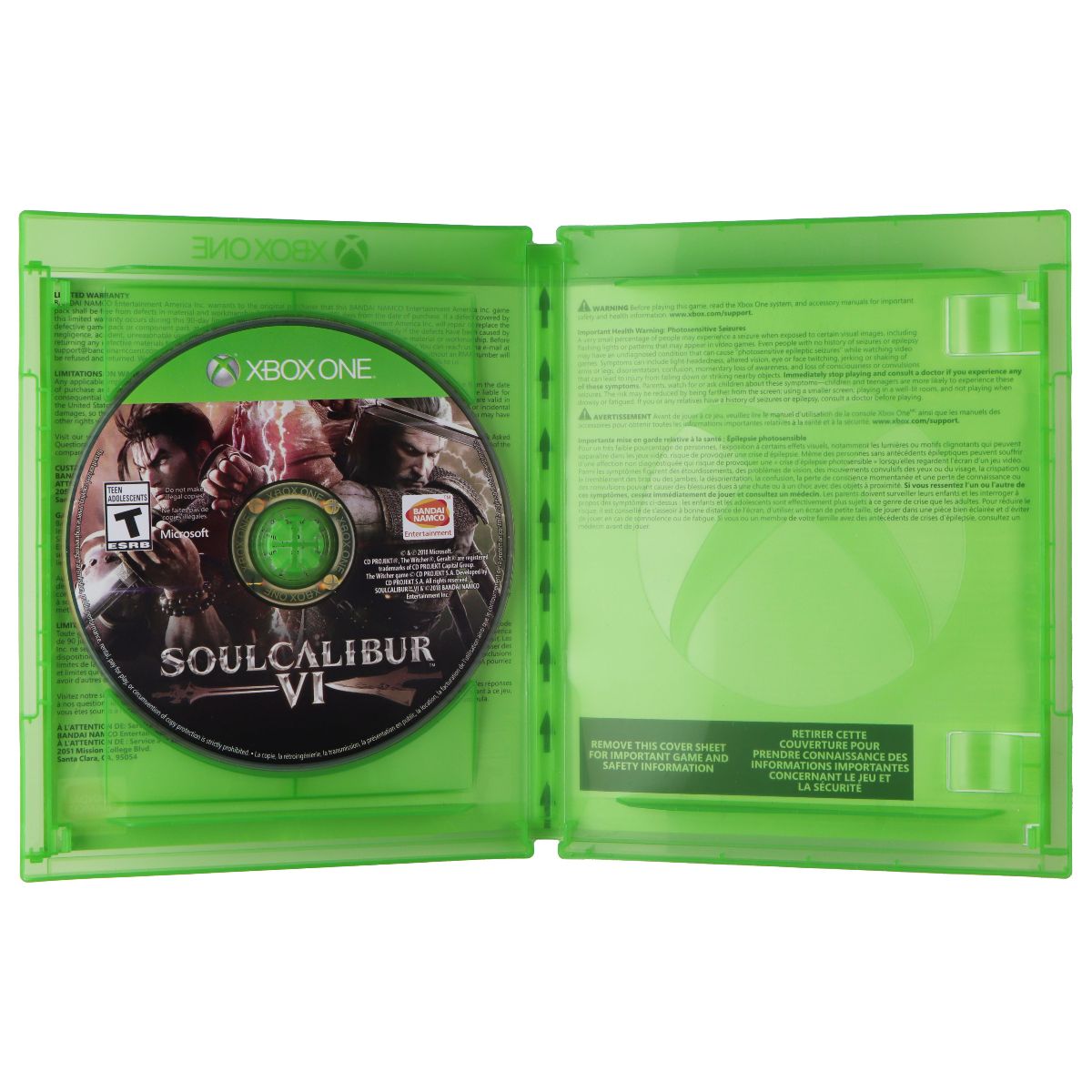SOULCALIBUR VI: Standard Edition for Xbox One Gaming/Console - Video Games Bandai Namco - Simple Cell Bulk Wholesale Pricing - USA Seller