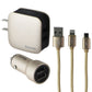 Baseus Lefast Household Travel Charger Kit - Gold