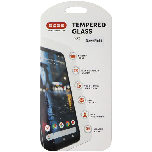 Base Tempered Glass for Google Pixel 4 - Clear Cell Phone - Screen Protectors Base    - Simple Cell Bulk Wholesale Pricing - USA Seller