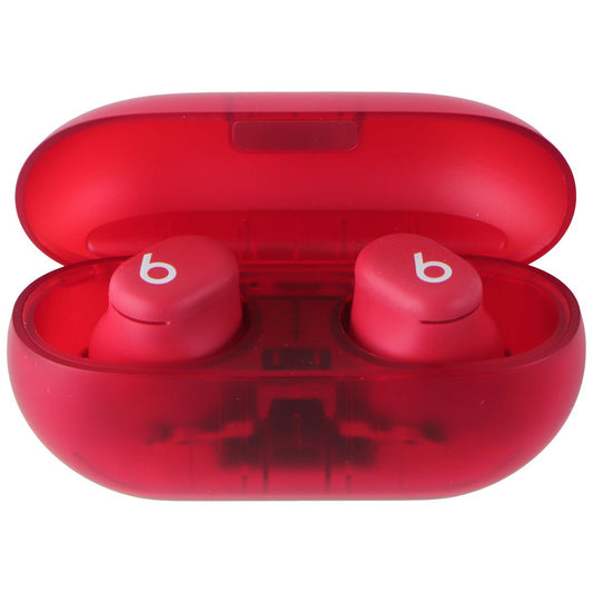 Beats Solo Buds Wireless Bluetooth Earbuds - Transparent Red (MUW03LL/A) Portable Audio - Headphones Beats - Simple Cell Bulk Wholesale Pricing - USA Seller