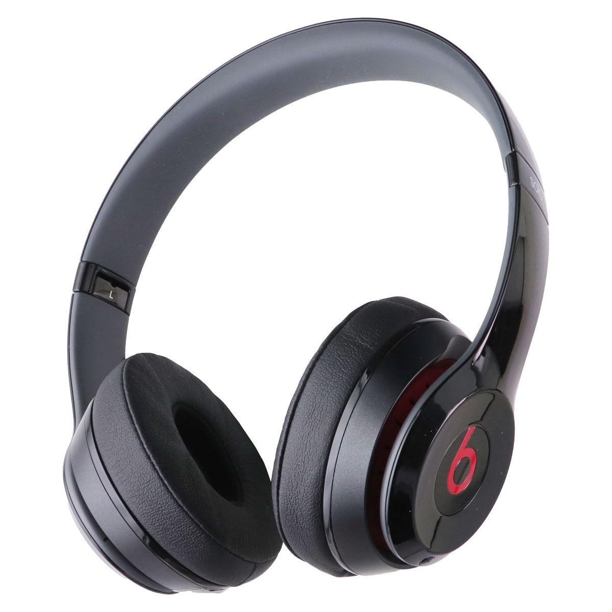 Beats by Dr. Dre Solo2 Series Wireless On-Ear Headphones - Gloss Black / Red Portable Audio - Headphones Beats by Dr. Dre - Simple Cell Bulk Wholesale Pricing - USA Seller