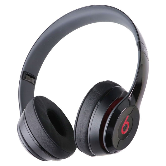 Beats by Dr. Dre Solo2 Series Wireless On-Ear Headphones - Gloss Black / Red Portable Audio - Headphones Beats by Dr. Dre - Simple Cell Bulk Wholesale Pricing - USA Seller