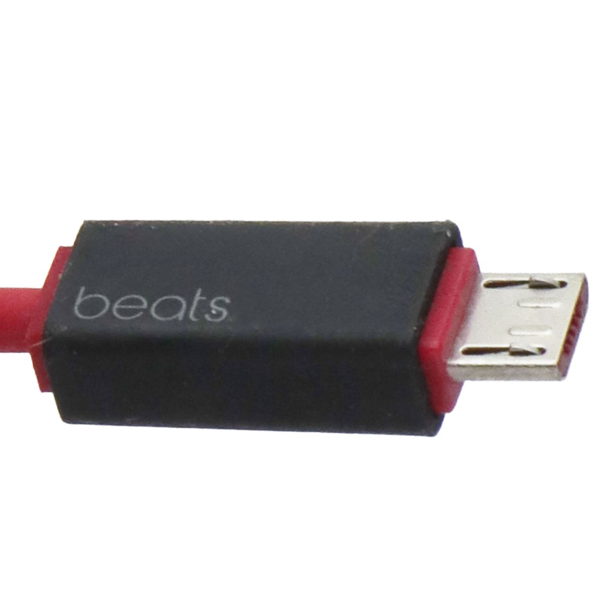 Beats By Dre (6-inch) Universal Micro-USB Charging Cable - Red / Black Cell Phone - Cables & Adapters Beats by Dr. Dre - Simple Cell Bulk Wholesale Pricing - USA Seller