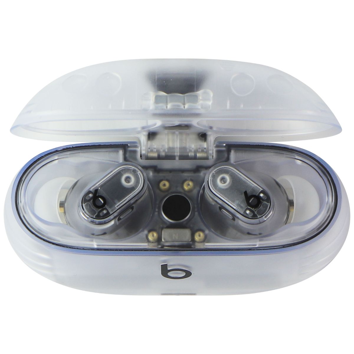 Beats Active Noise Cancelling Studio Buds+ (Plus) - Transparent (‎‎MQLK3LL/A) Portable Audio - Headphones Beats by Dr. Dre - Simple Cell Bulk Wholesale Pricing - USA Seller