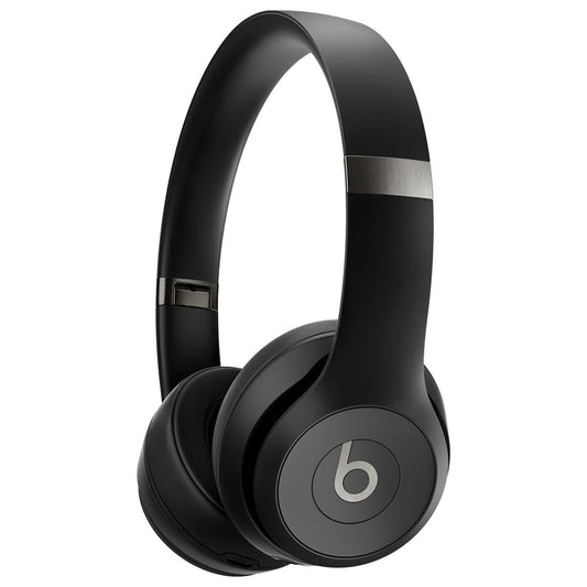 Beats Solo 4 Wireless On-Ear Bluetooth Headphones - Matte Black Portable Audio - Headphones Beats - Simple Cell Bulk Wholesale Pricing - USA Seller