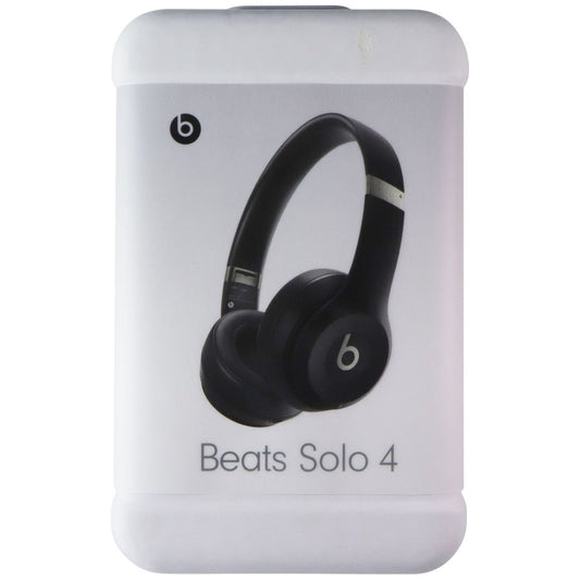Beats Solo 4 Wireless On-Ear Bluetooth Headphones - Matte Black Portable Audio - Headphones Beats - Simple Cell Bulk Wholesale Pricing - USA Seller