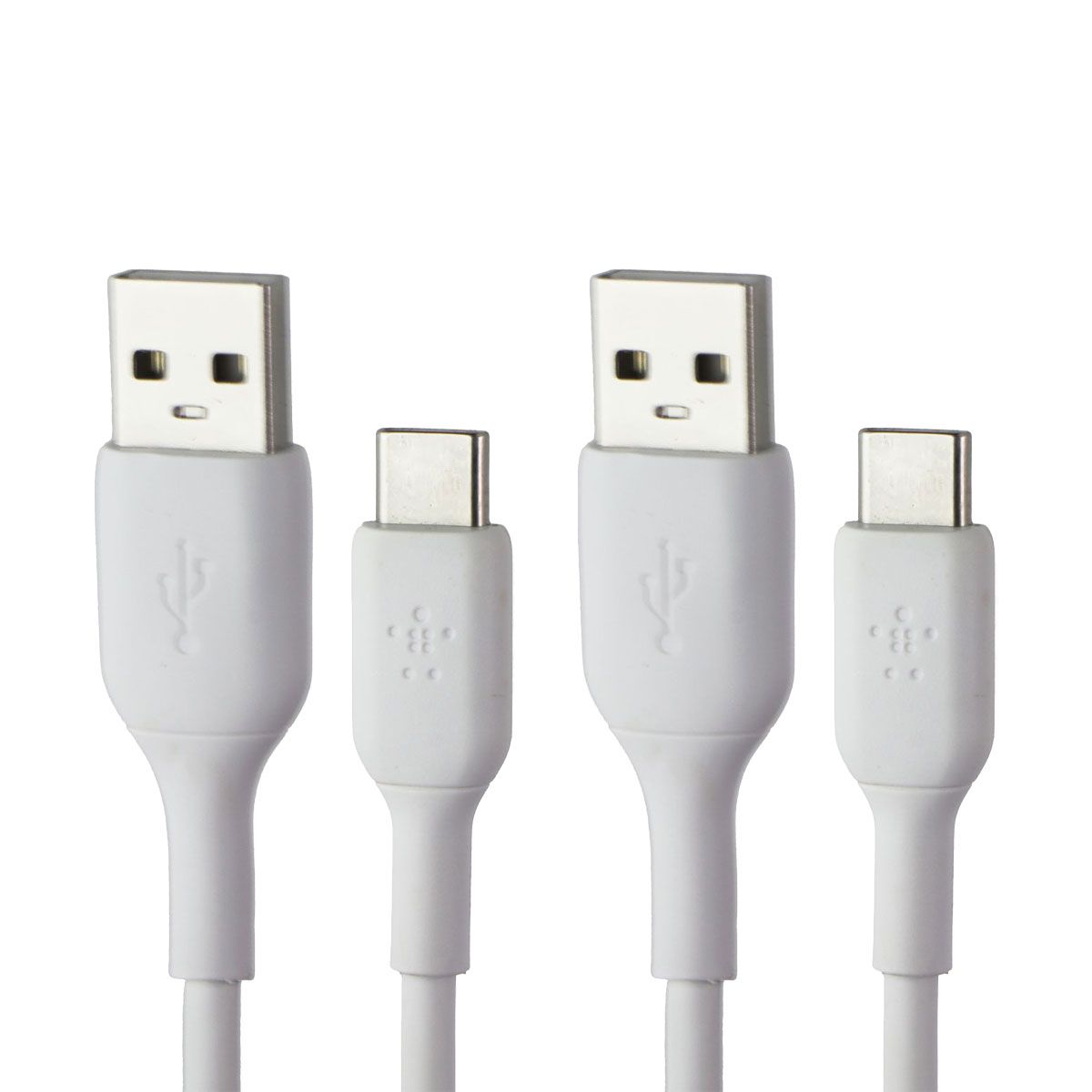 Belkin BoostCharge USB-A to USB-C 3.3FT Cable (2 Pack) - White