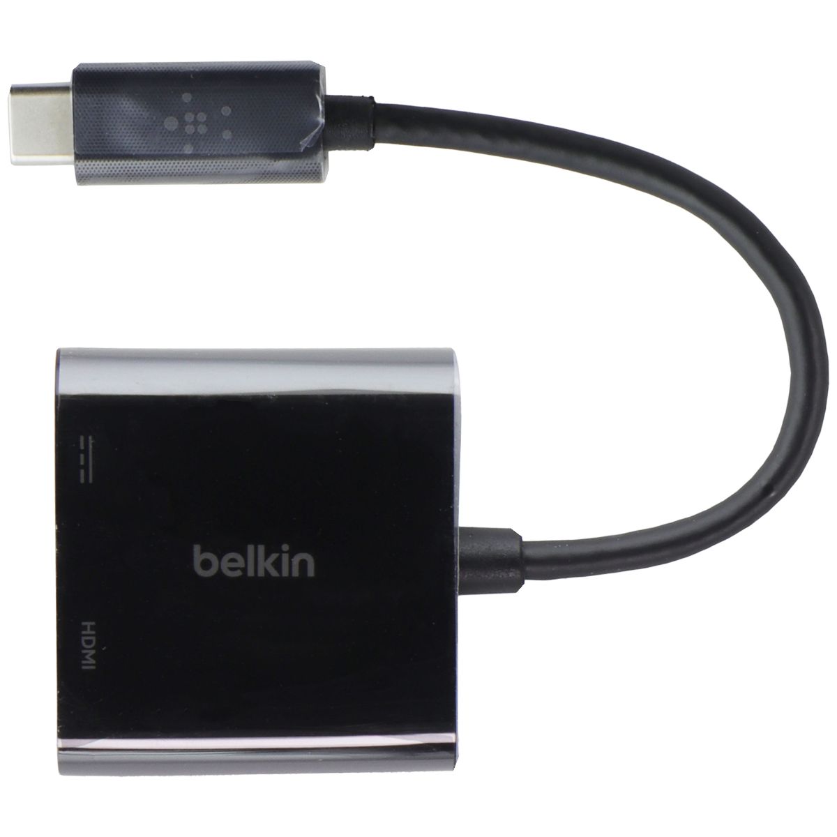Belkin USB-C to HDMI Adapter + Charge MacBook Pro HDMI Adapter (AVC002btBK) Computer/Network - Monitor/AV Cables & Adapters Belkin - Simple Cell Bulk Wholesale Pricing - USA Seller
