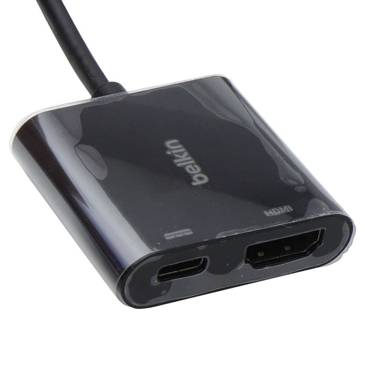 Belkin USB-C to HDMI Adapter + Charge MacBook Pro HDMI Adapter (AVC002btBK) Computer/Network - Monitor/AV Cables & Adapters Belkin - Simple Cell Bulk Wholesale Pricing - USA Seller