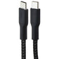 Belkin BoostCharge 60W 9.9 Foot USB-C to USB-C Braided Cable - Black Cell Phone - Cables & Adapters Belkin - Simple Cell Bulk Wholesale Pricing - USA Seller