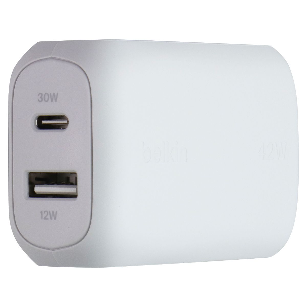 Belkin BoostCharge 42W Dual USC-C/USB-A Wall Charger + USB-C to 8-Pin Cable Cell Phone - Chargers & Cradles Belkin - Simple Cell Bulk Wholesale Pricing - USA Seller