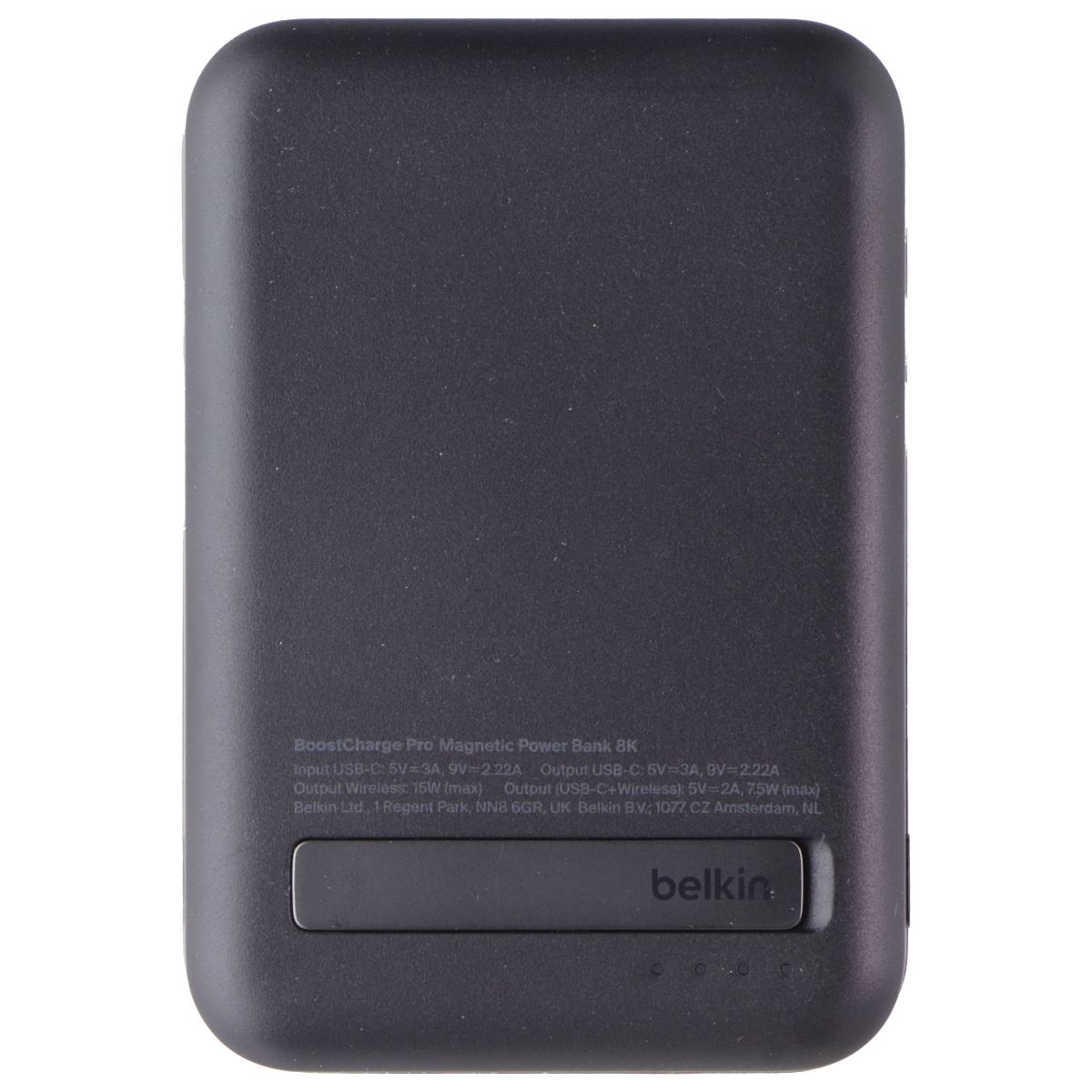 Belkin BoostCharge Pro Magnetic Power Bank (BPD007) 8000 mAh - Black Cell Phone - Chargers & Cradles Belkin - Simple Cell Bulk Wholesale Pricing - USA Seller