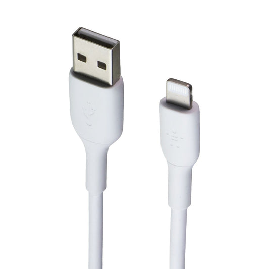 Belkin (3.3-Ft) Lightning 8-Pin to USB-A Charge/Sync Cable - White Cell Phone - Cables & Adapters Belkin - Simple Cell Bulk Wholesale Pricing - USA Seller