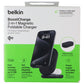 Belkin BoostCharge (15W) 2-in-1 Magnetic Foldable Charger (WIZ028TTBK) - Black Cell Phone - Chargers & Cradles Belkin - Simple Cell Bulk Wholesale Pricing - USA Seller
