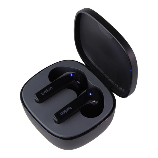 Belkin SoundForm Flow True Wireless Earbuds - Black (AUC006) Portable Audio - Headphones Belkin    - Simple Cell Bulk Wholesale Pricing - USA Seller