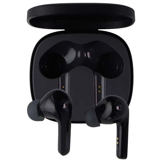 Belkin SoundForm Flow True Wireless Earbuds - Black (AUC006) Portable Audio - Headphones Belkin    - Simple Cell Bulk Wholesale Pricing - USA Seller