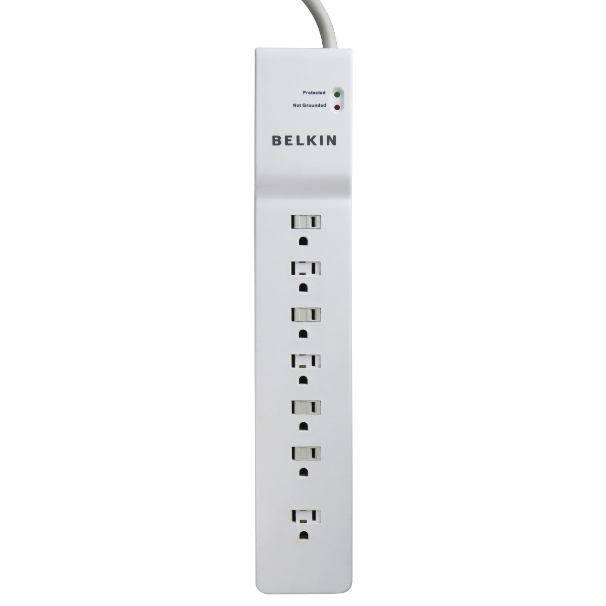 Belkin 7-Outlet Commercial Power Strip Surge Protector - 7ft / White Power Management - Surge Protectors, Power Strips Belkin - Simple Cell Bulk Wholesale Pricing - USA Seller