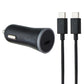 Belkin USB-C Car Charger with 4-Foot USB-C to USB-C Cable (3Amp/15Watt) - Black