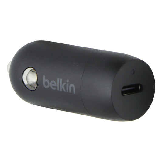 Belkin USB-C Fast Charge Car Charger (20W) - Black Cell Phone - Chargers & Cradles Belkin - Simple Cell Bulk Wholesale Pricing - USA Seller