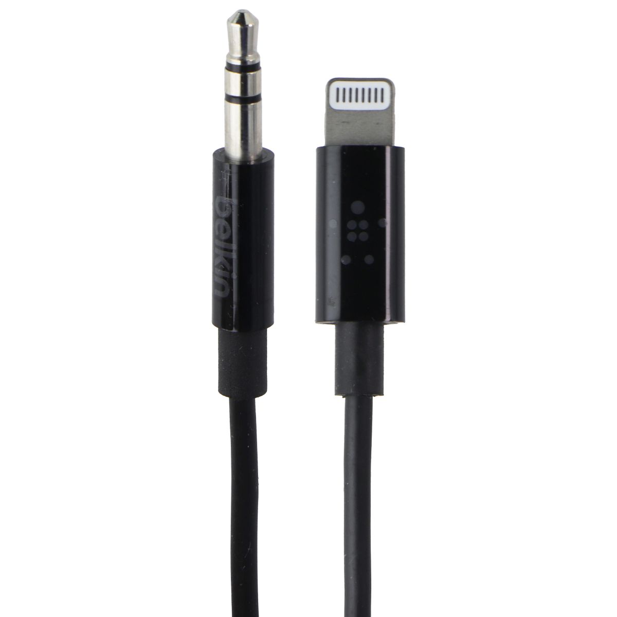 Belkin 6-Foot 3.5mm Audio Cable for iPhones - Black Cell Phone - Cables & Adapters Belkin - Simple Cell Bulk Wholesale Pricing - USA Seller