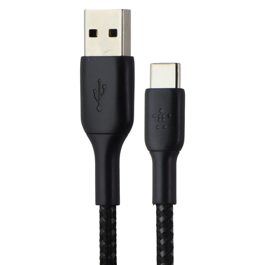 Belkin Boost Charge 6.6FT USB-A to USB-C Braided Charge & Sync Cable - Black Cell Phone - Cables & Adapters Belkin - Simple Cell Bulk Wholesale Pricing - USA Seller