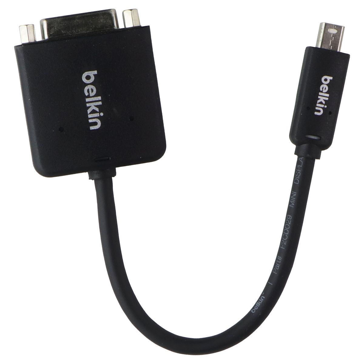 Belkin Mini Display Port to DVI Adapter - Black TV, Video & Audio Accessories - Video Cables & Interconnects Belkin - Simple Cell Bulk Wholesale Pricing - USA Seller