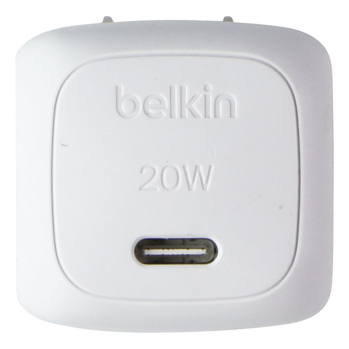 Belkin Boost-Charge USB-C 20W (5V/3A) Cubic Wall Charger (WCA009dq) - White Cell Phone - Chargers & Cradles Belkin - Simple Cell Bulk Wholesale Pricing - USA Seller