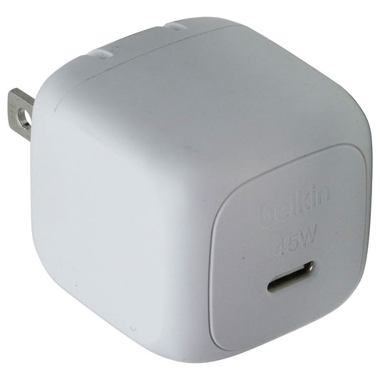 Belkin 45W USB-C Wall Charger with PPS (WCA013dq) - White Cell Phone - Chargers & Cradles Belkin - Simple Cell Bulk Wholesale Pricing - USA Seller