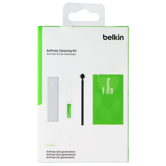Belkin AirPods Cleaning Kit for One-Time Use (AUZ005btBK) Parts & Accessories - Headsets Belkin - Simple Cell Bulk Wholesale Pricing - USA Seller
