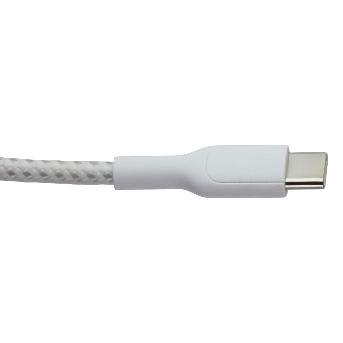 Belkin (6.6-Ft/60W) BoostCharge USB-C to USB-C Braided Cable - White Cell Phone - Cables & Adapters Belkin - Simple Cell Bulk Wholesale Pricing - USA Seller