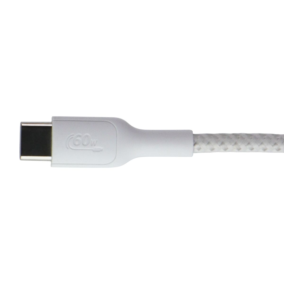 Belkin (6.6-Ft/60W) BoostCharge USB-C to USB-C Braided Cable - White Cell Phone - Cables & Adapters Belkin - Simple Cell Bulk Wholesale Pricing - USA Seller