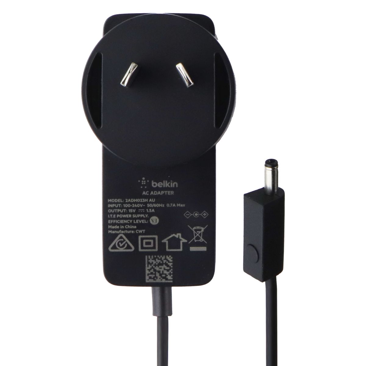 Belkin Wireless 7.5W Qi Stand for iPhone, AirPod & Apple Watch - Black (AU Plug) Cell Phone - Chargers & Cradles Belkin - Simple Cell Bulk Wholesale Pricing - USA Seller