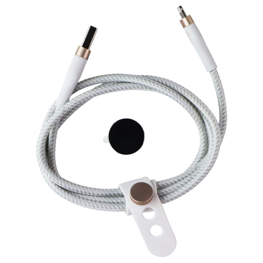 Belkin BoostCharge 3.3Ft Pro Flex USB-A to Lightning 8-Pin Braided Cable - White Cell Phone - Cables & Adapters Belkin - Simple Cell Bulk Wholesale Pricing - USA Seller