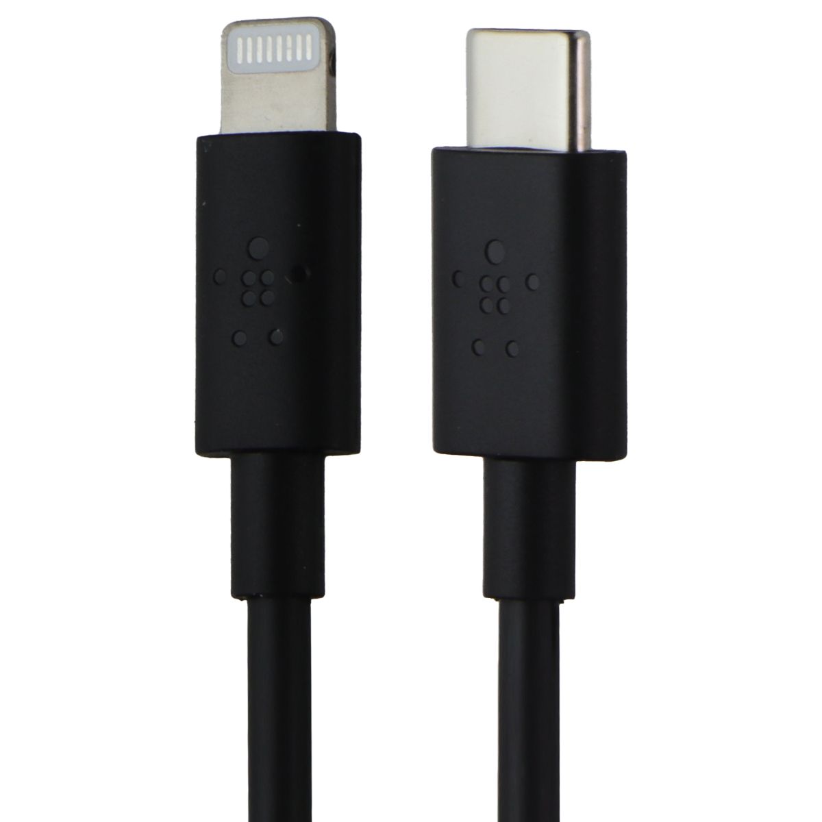 Belkin (3-Ft) BoostCharge USB-C to 8-Pin Lightning Fast Charge Cable - Black Cell Phone - Cables & Adapters Belkin - Simple Cell Bulk Wholesale Pricing - USA Seller