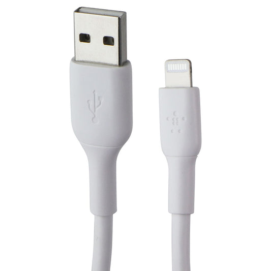 Belkin 6.6FT Boost Charge USB-A to Lightning 8-Pin Cable - White Cell Phone - Cables & Adapters Belkin - Simple Cell Bulk Wholesale Pricing - USA Seller