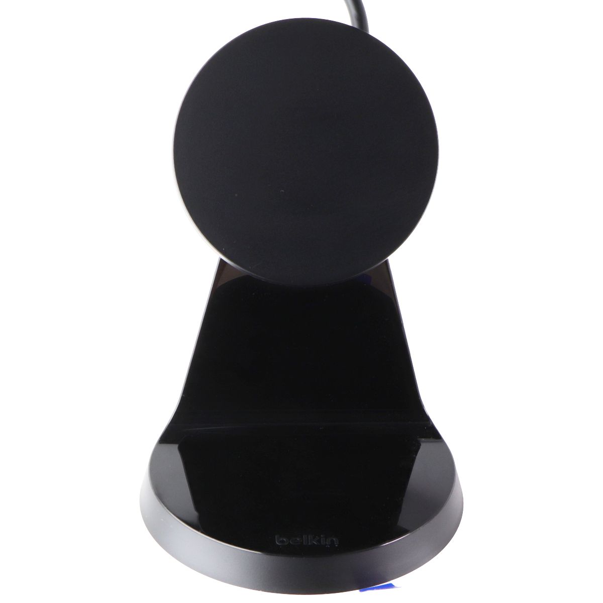 Belkin Magnetic Wireless Charging Stand w/Power Supply for MagSafe - Black Cell Phone - Chargers & Cradles Belkin - Simple Cell Bulk Wholesale Pricing - USA Seller