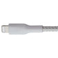 Belkin Boost Charge 6.6FT USB-C to Lightning 8-Pin Braided Cable - White Cell Phone - Cables & Adapters Belkin - Simple Cell Bulk Wholesale Pricing - USA Seller