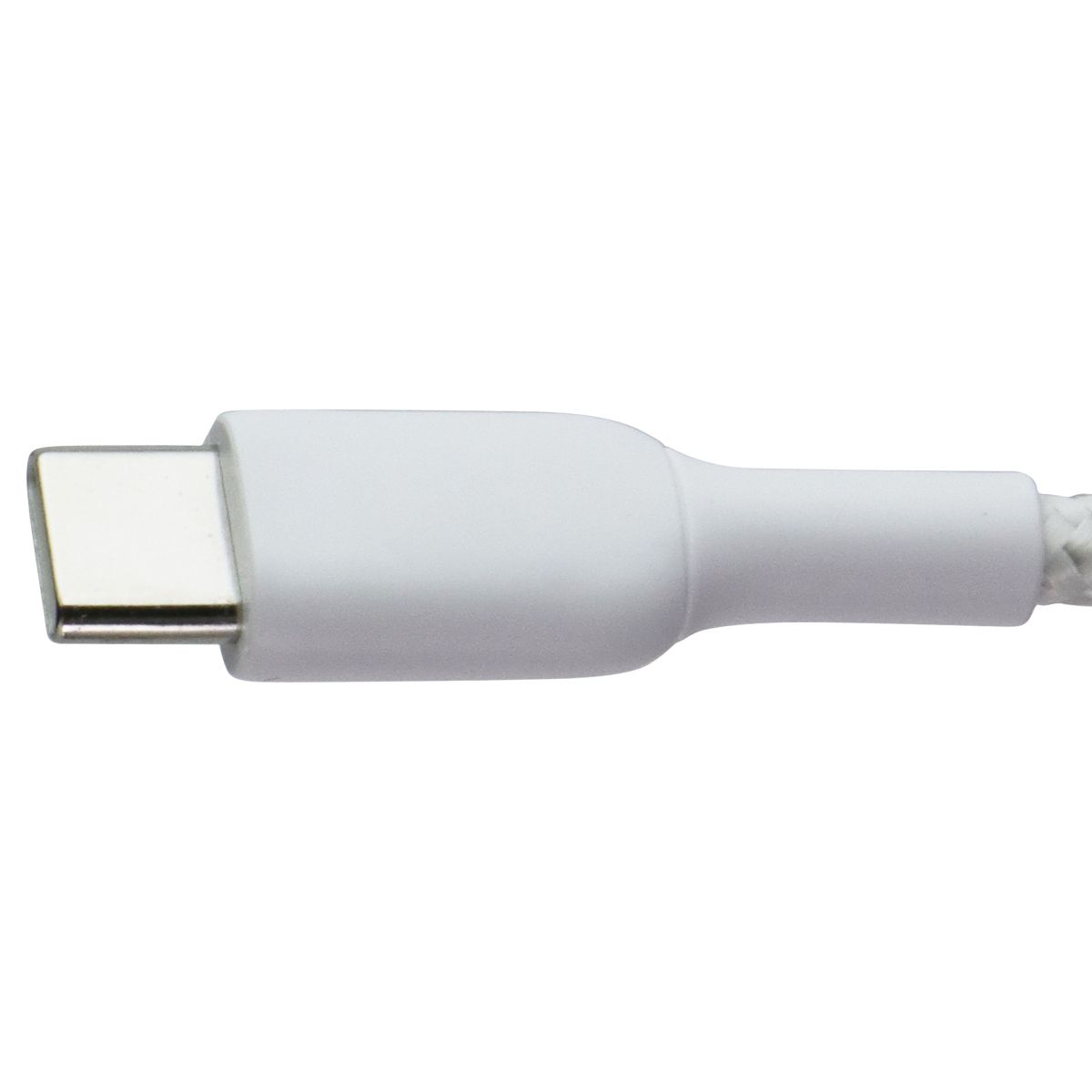 Belkin BoostCharge 3.3FT USB-A to USB-C Braided Cable - White Cell Phone - Cables & Adapters Belkin - Simple Cell Bulk Wholesale Pricing - USA Seller