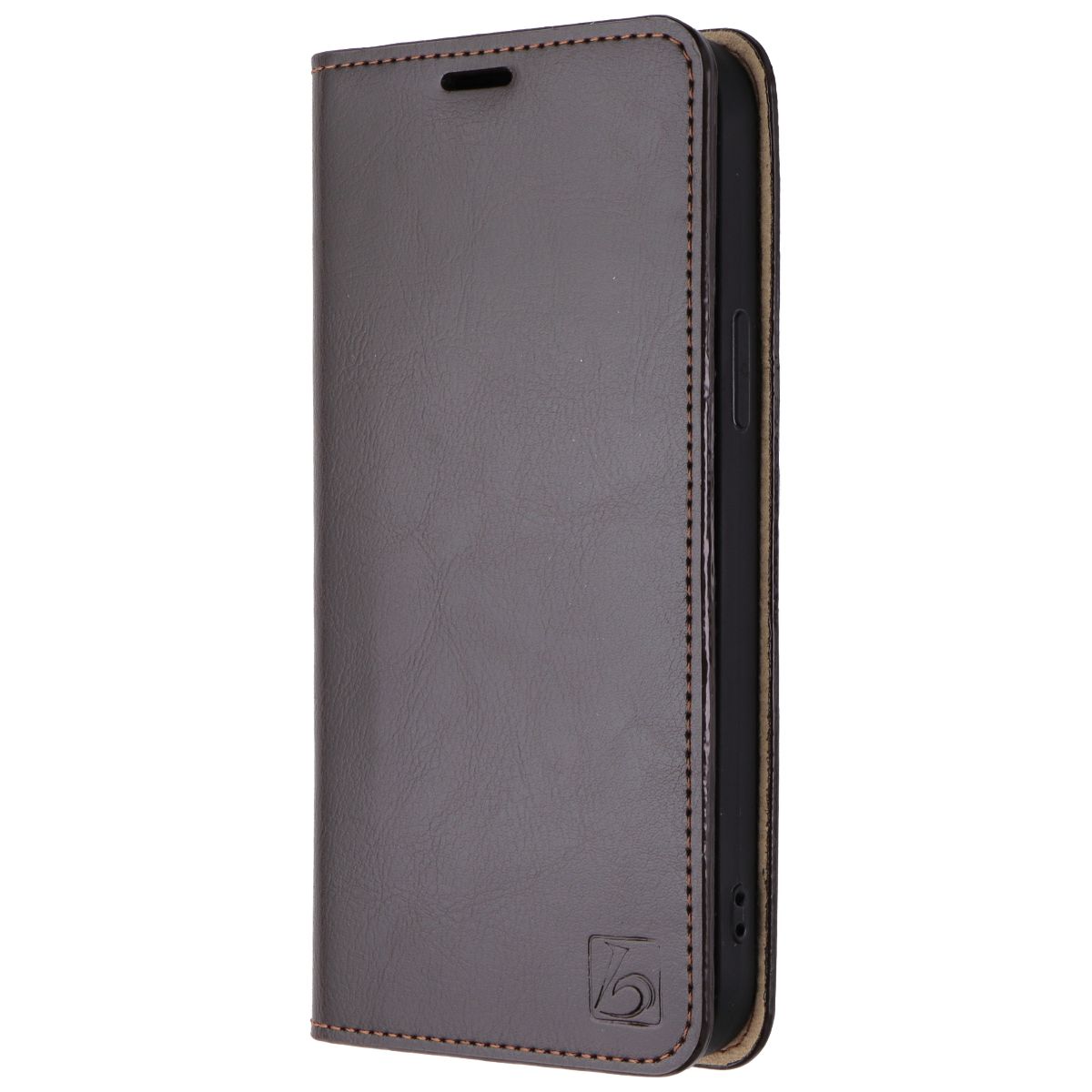 Belemay Genuine Leather Folio Case for Apple iPhone 13 Pro Max - Brown Cell Phone - Cases, Covers & Skins Belemay    - Simple Cell Bulk Wholesale Pricing - USA Seller