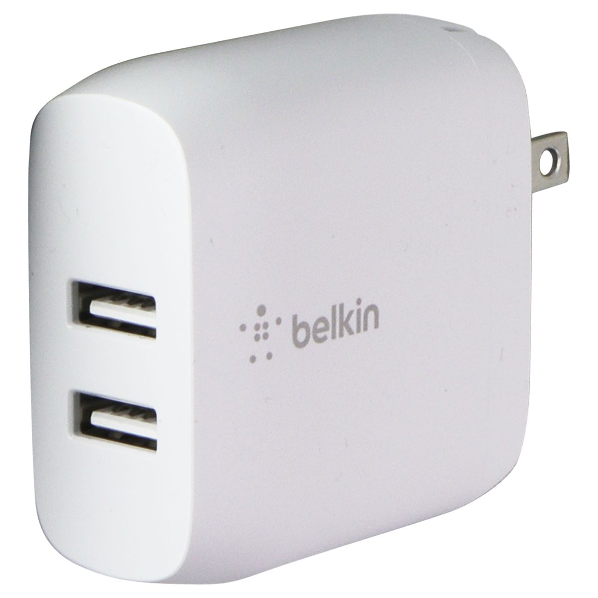 Belkin Dual USB-A Wall Charger (24W) + USB-A to USB-C Cable - White Cell Phone - Chargers & Cradles Belkin - Simple Cell Bulk Wholesale Pricing - USA Seller