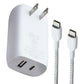 Belkin BoostCharge Dual USB-C/USB-A 37W Wall Charger w/ USB-C Cable - White Cell Phone - Chargers & Cradles Belkin - Simple Cell Bulk Wholesale Pricing - USA Seller