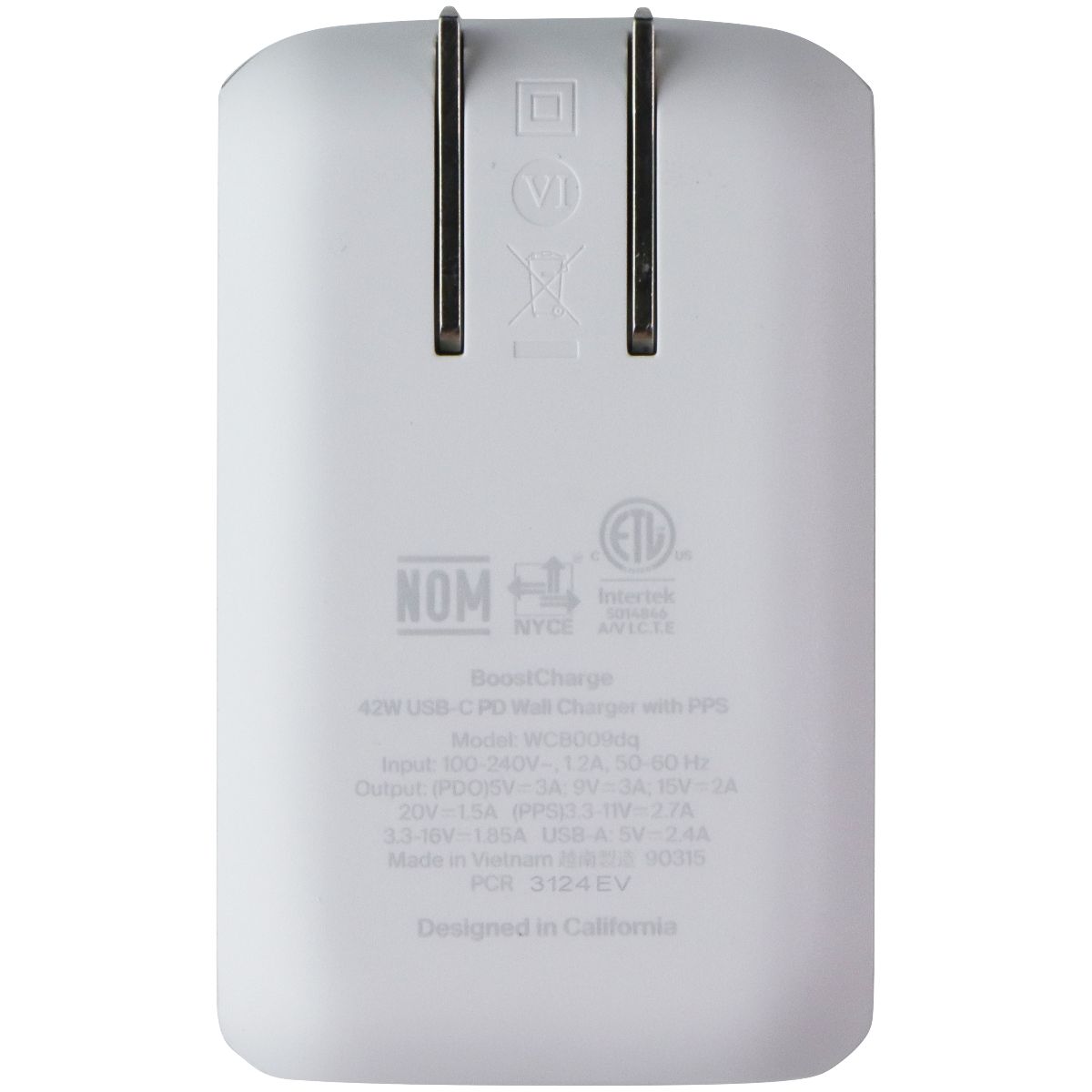 Belkin BoostCharge Dual Port USB-C + USB-A Wall Charger with USB-C Cable - White Cell Phone - Chargers & Cradles Belkin - Simple Cell Bulk Wholesale Pricing - USA Seller