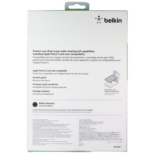 Belkin ScreenForce Screen Protector for 11-in Apple iPad Air 5th-4th/Pro 5th-3rd iPad/Tablet Accessories - Screen Protectors Belkin - Simple Cell Bulk Wholesale Pricing - USA Seller