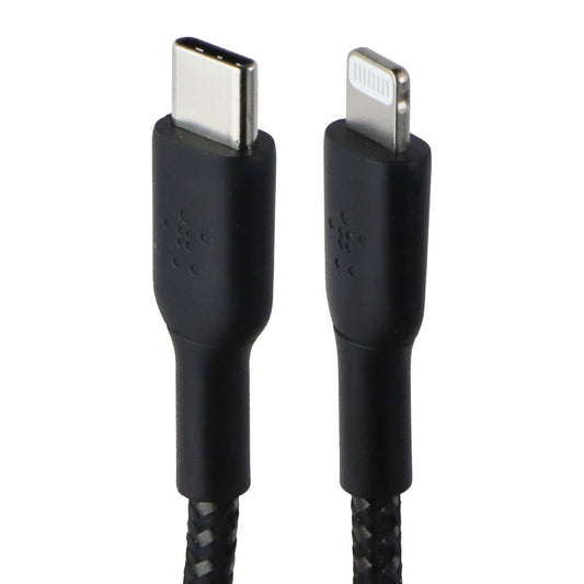 Belkin BoostCharge 3.3 Foot USB-C to Lightning 8-Pin Braided Cable - Black Cell Phone - Cables & Adapters Belkin - Simple Cell Bulk Wholesale Pricing - USA Seller