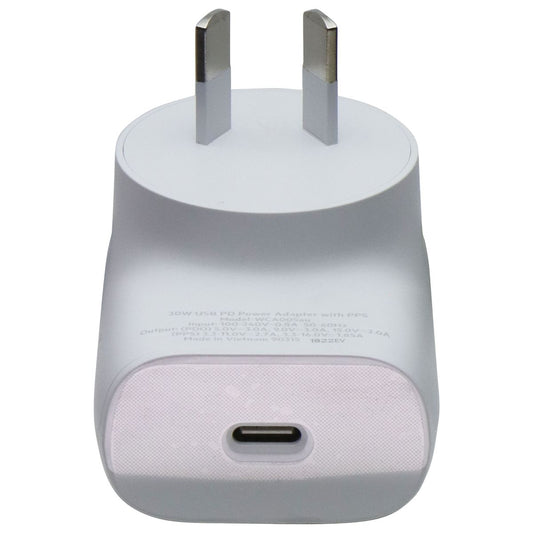 Belkin BoostCharge 30W USB-C Wall Charger - White (WCA005AUWH) (Australian)