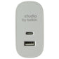 Belkin Studio 2-Port Home Charger + USB-C Cable for iPhone/iPad/iPod - White Cell Phone - Chargers & Cradles Belkin    - Simple Cell Bulk Wholesale Pricing - USA Seller