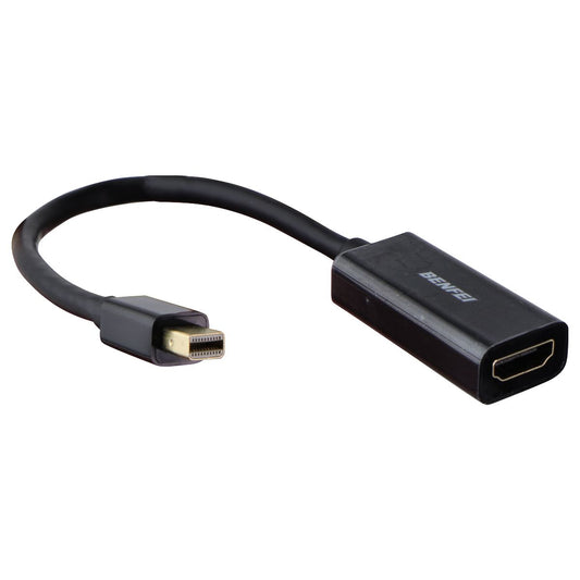 Benfei Mini DisplayPort to HDMI Converter - Black Computer/Network - Monitor/AV Cables & Adapters Benfei    - Simple Cell Bulk Wholesale Pricing - USA Seller
